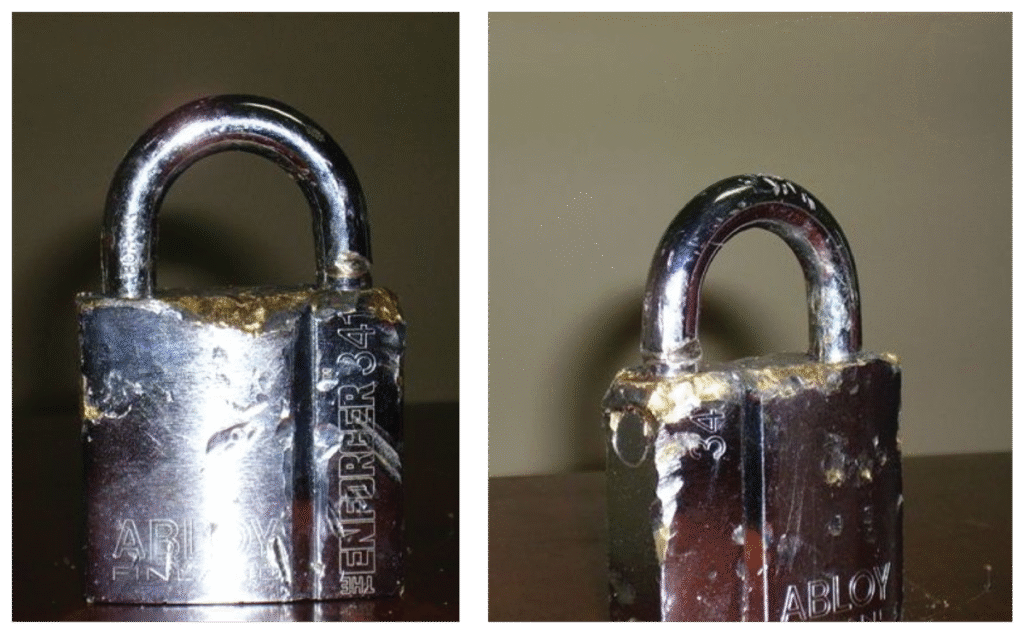 ENFORCER® ABLOY® Padlock Prevents Theft of High Value Cargo