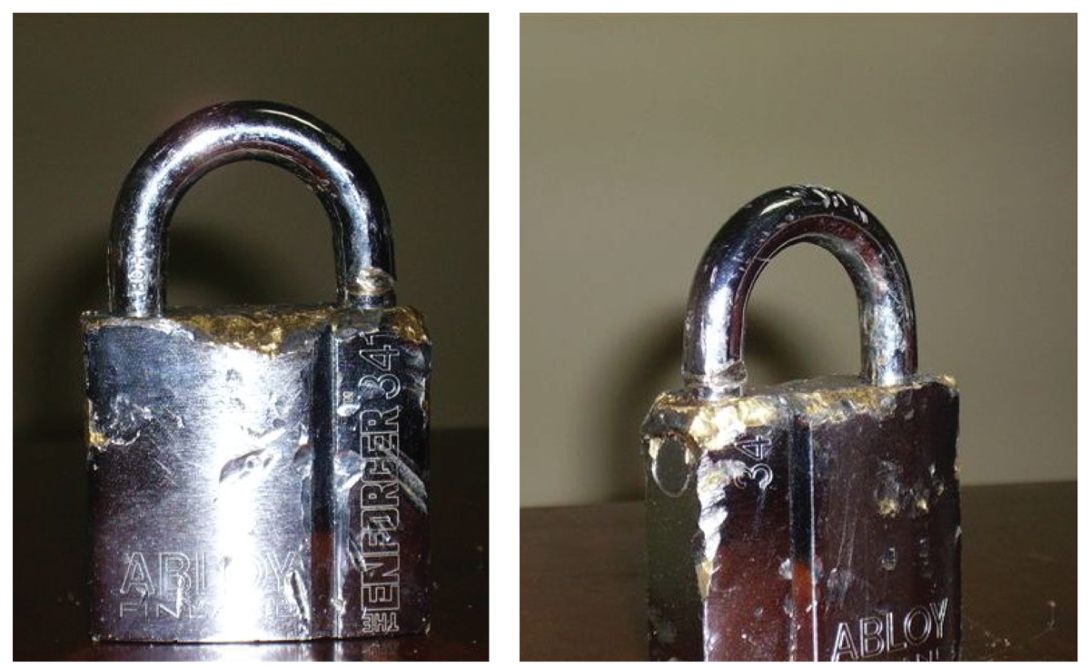 ENFORCER® ABLOY® Padlock Prevents Theft of High Value Cargo