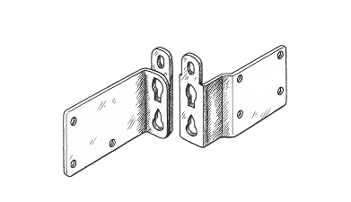 Transport security lock clip